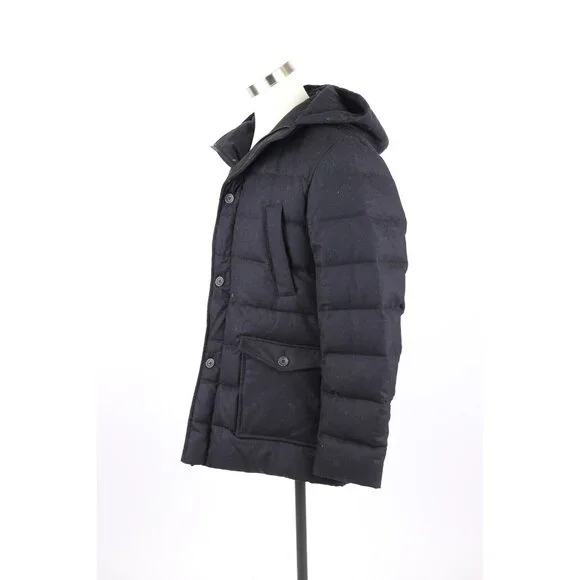 NWT Herno Montgenevre Down Parka Coat SZ 52/42 Navy $1,490